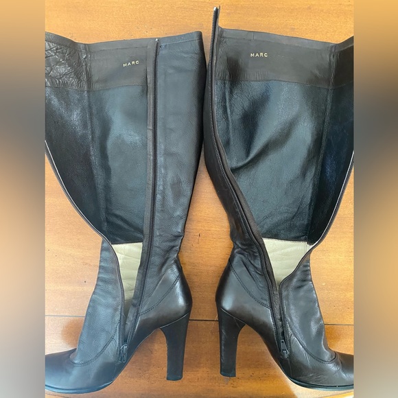 Rare Vintage Marc Jacobs Round Toe Boots SZ 7 - Picture 8 of 13